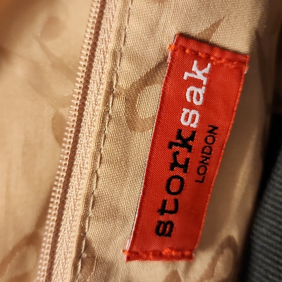 StorkSak Crossbody/Backpack Diaper Bag Excellent - Picture 5 of 6